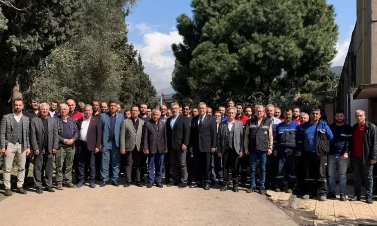 İYİ PARTİ İSKENDERUN BELEDİYE BAŞKAN ADAYI NAZMİ CEYLAN NOKSEL’E MİSAFİR OLDU