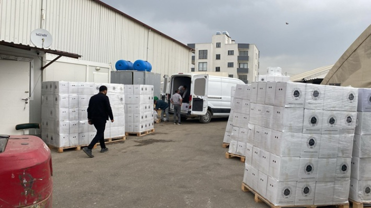 TOBB’dan Hataylı Depremzedelere Gıda Kolisi Desteği