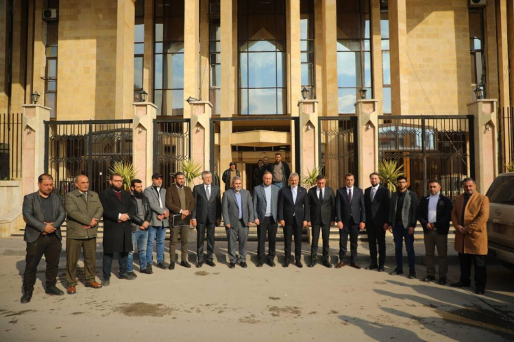 ÖNTÜRK, SURİYE’DE KARDEŞLİK MESAJI VERDİ