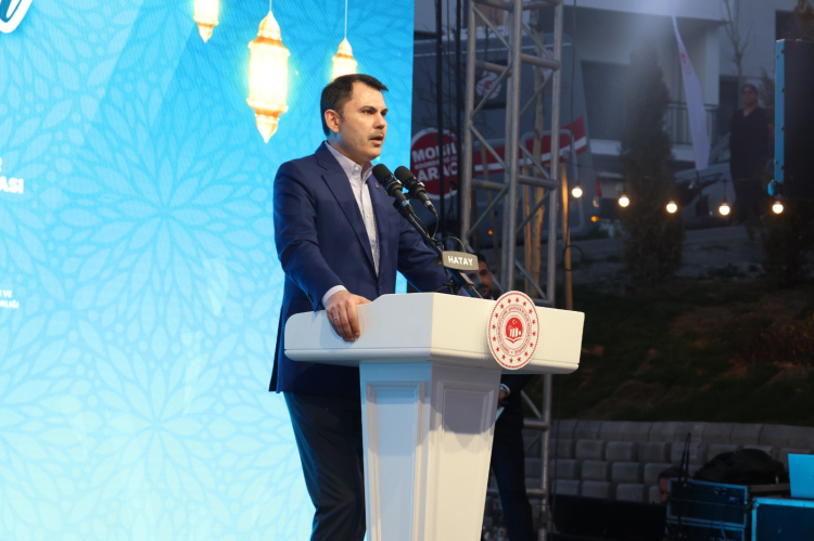 BAKAN KURUM İFTARINI HATAYLILARLA YAPTI