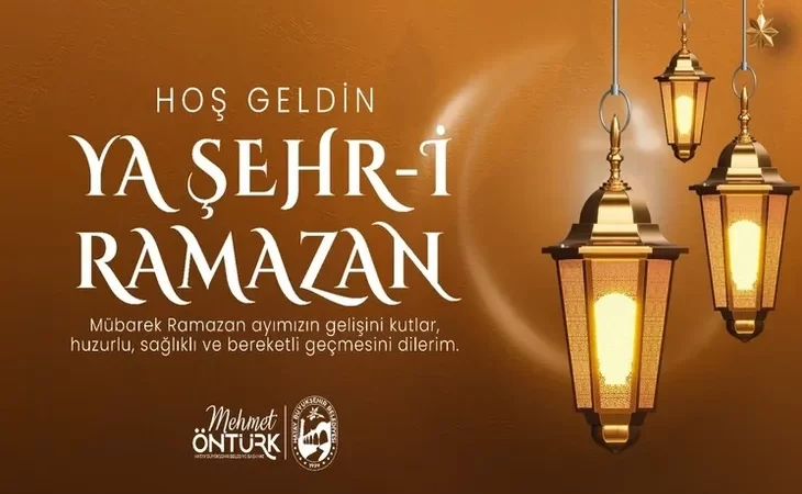 BAŞKAN ÖNTÜRK’TEN RAMAZAN AYI MESAJI