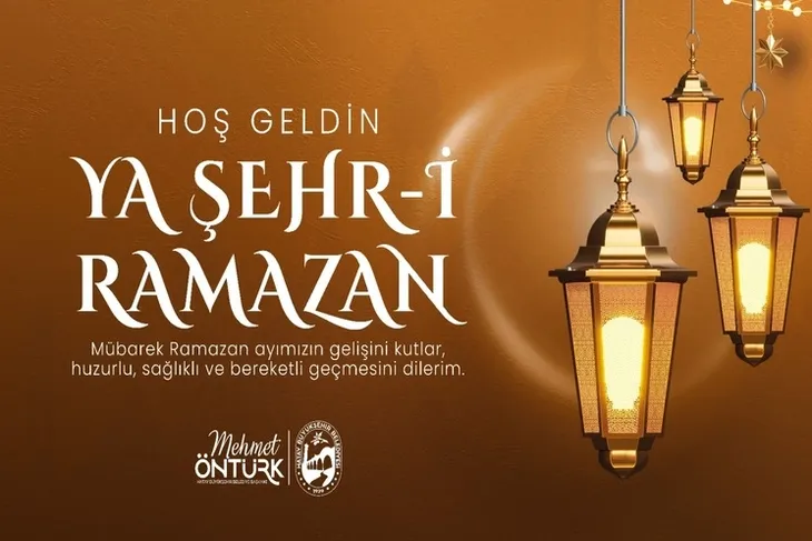 BAŞKAN ÖNTÜRK’TEN RAMAZAN AYI MESAJI