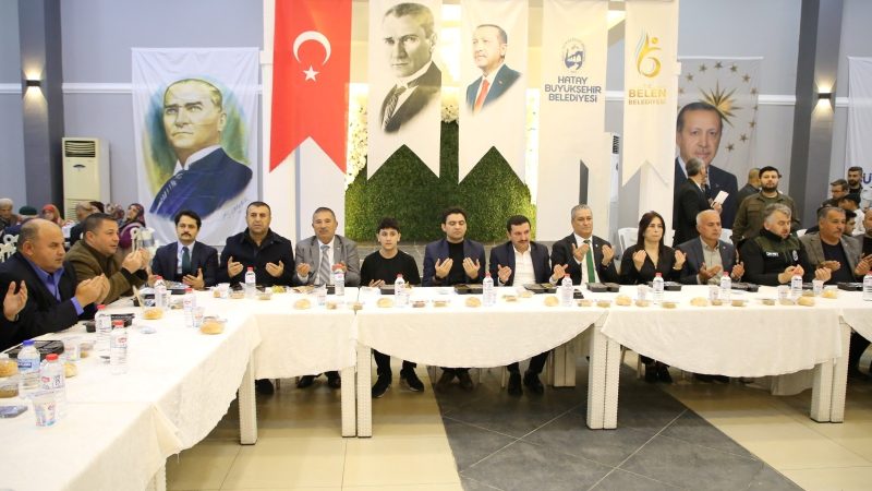 BELENLİ VATANDAŞLAR, HBB SOFRASINDA BULUŞTU