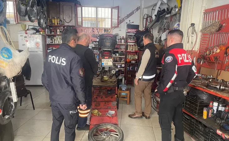 Hatay’da Motosiklet Tamircilerine Yönelik Uygulama