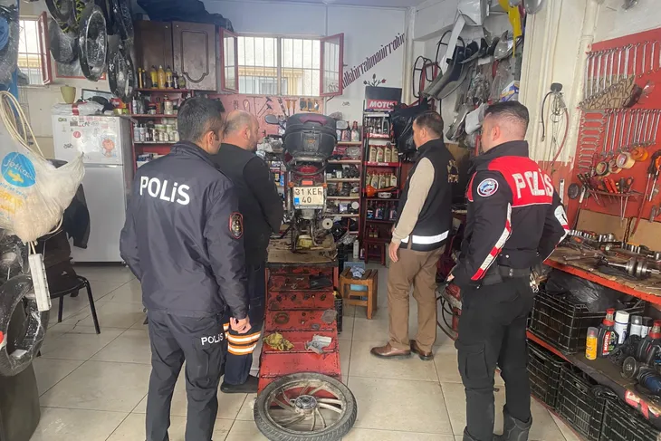 Hatay’da Motosiklet Tamircilerine Yönelik Uygulama
