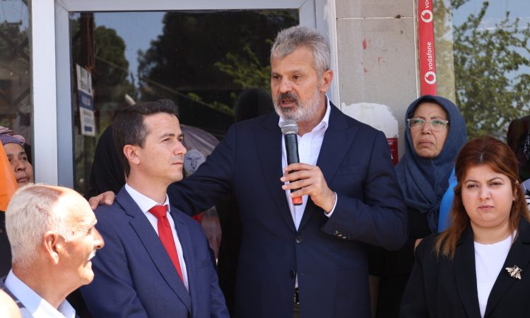 BAŞKAN ÖNTÜRK HASSA TEŞKİLAT BİNASI AÇILIŞINA KATILDI