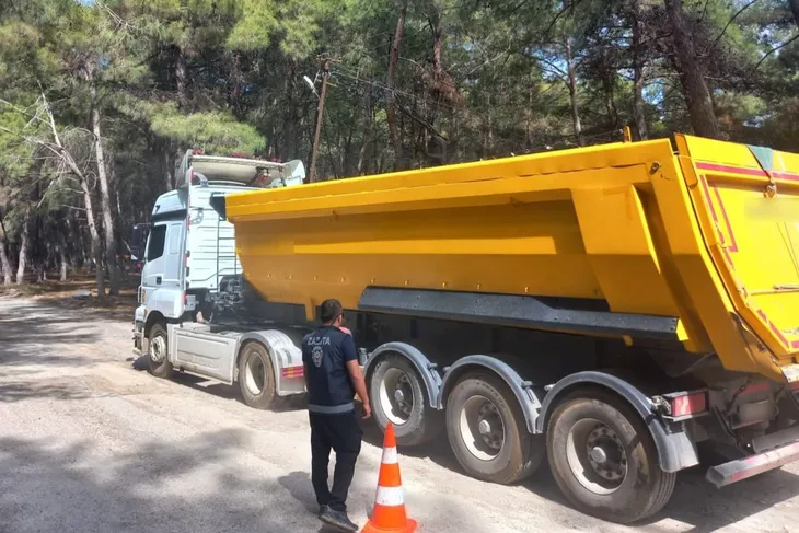 BÜYÜKŞEHİRDEN KAÇAK HAFRİYAT DÖKÜMÜNE DEV CEZA