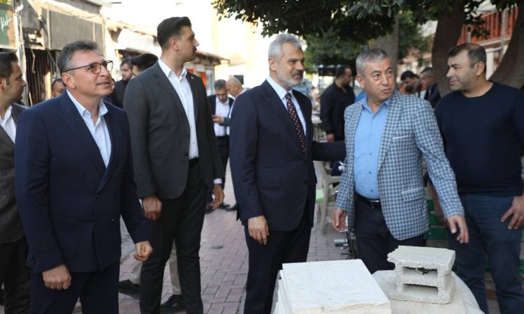 BAŞKAN ÖNTÜRK’TEN İSKENDERUN ESNAFINA ZİYARET