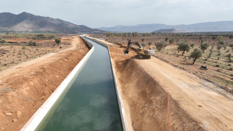 TAHTAKÖPRÜ BARAJI SULAMASINDA ÇALIŞMALAR DEVAM EDİYOR