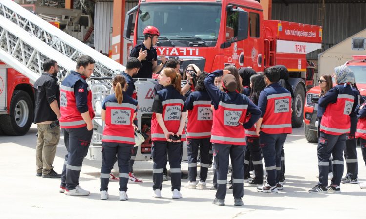 HMKÜ’DE YANGIN EĞİTİMİ