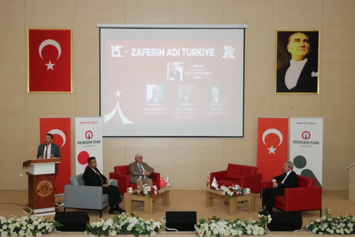 15 TEMMUZ’UN TANIKLARI İSKENDERUN TEKNİK ÜNİVERSİTESİ’NDE KONUŞTU