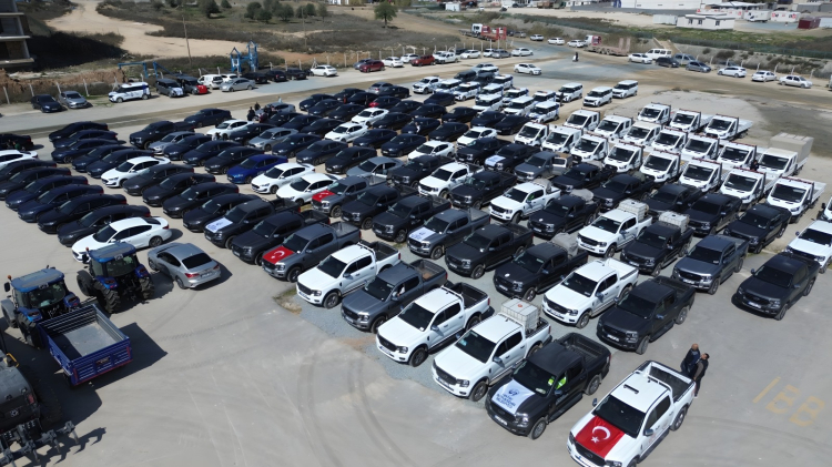 1000 ARAÇLIK DEV FİLO SAHADA