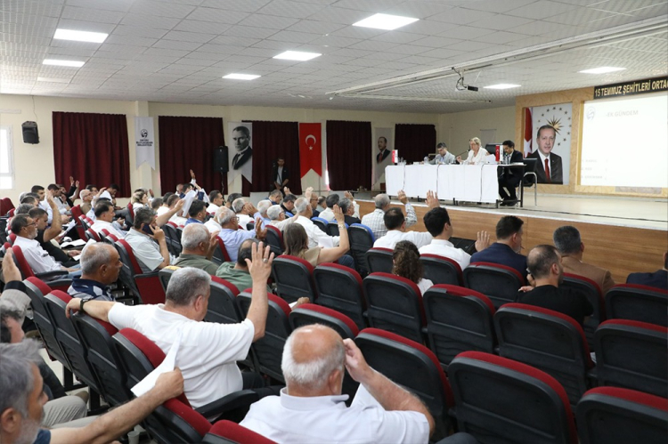 HBB MECLİSİ HAZİRAN AYI TOPLANTISI KUMLU’DA YAPILDI