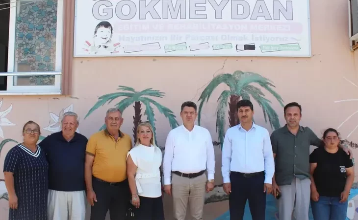 Kaymakam Gökpınar’dan Gökmeydan Özel Eğitim ve Rehabilitasyon Merkezine Veda Ziyareti.