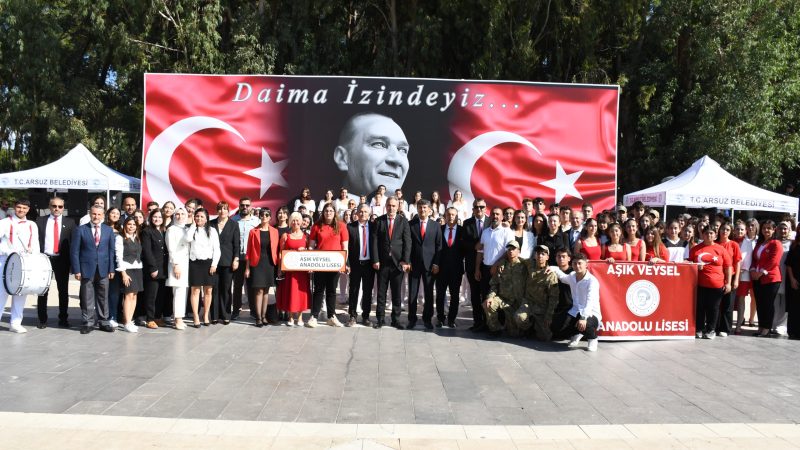 ARSUZ’DA CUMHURİYET BAYRAMI MUHTEŞEM BİR TÖRENLE KUTLANDI