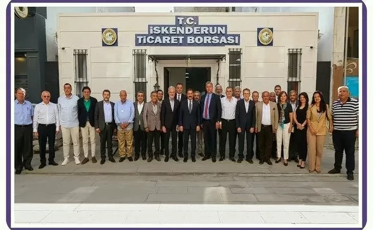 Hatay İş Dünyası Platformu, İskenderun Ticaret Borsası ev sahipliğinde bir araya geldi
