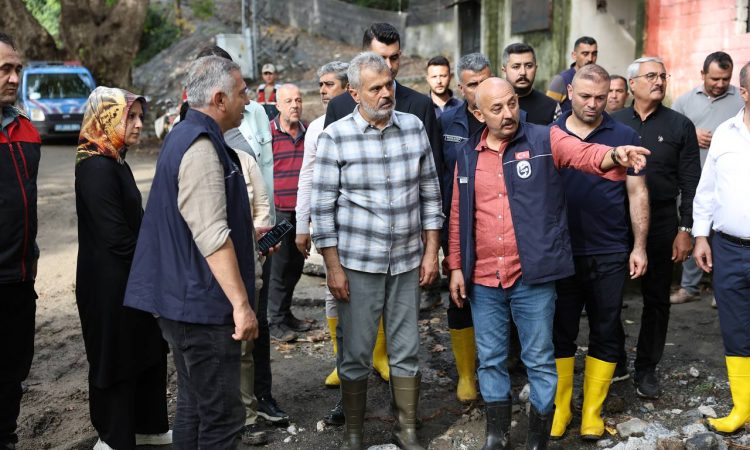 BAŞKAN ÖNTÜRK, DEVLETİN BÜTÜN KURUMLARI İLE YANINIZDAYIZ