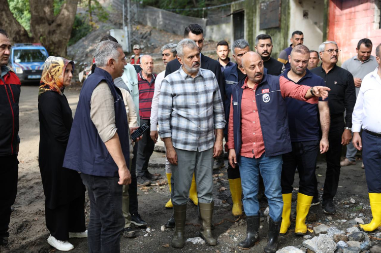 BAŞKAN ÖNTÜRK, DEVLETİN BÜTÜN KURUMLARI İLE YANINIZDAYIZ