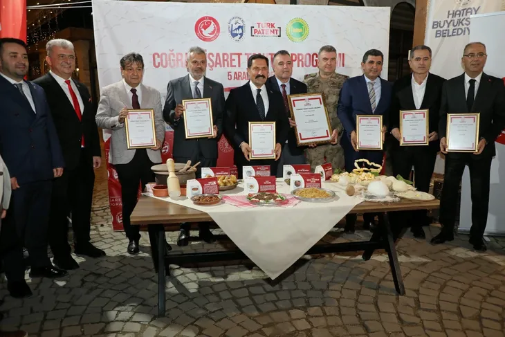7 YENİ TESCİLLE HATAY’IN COĞRAFİ İŞARETLERİ 57’YE ÇIKTI