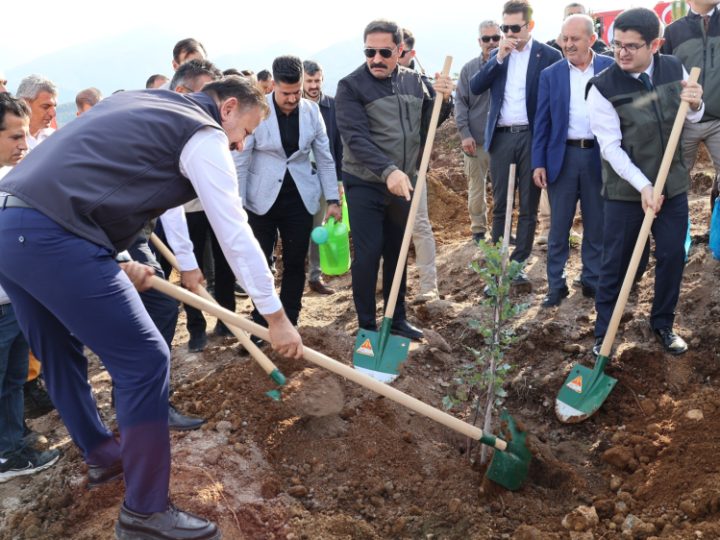 Arsuz’da Deprem Şehitleri Hatıra Ormanına Fidan Dikimi Gerçekleştirildi