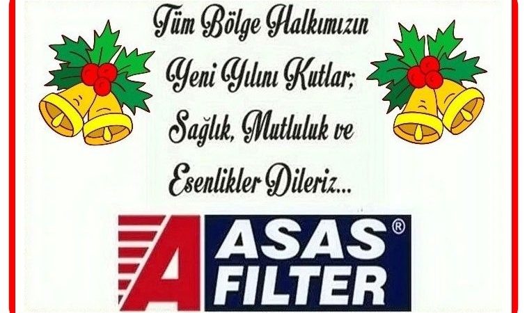 ASAŞ FİLTRE’DEN YENİ YIL MESAJI