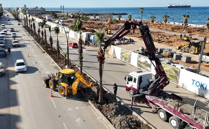 HBB’DEN İSKENDERUN SAHİLİNE MODERN DOKUNUŞ