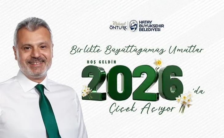 BAŞKAN ÖNTÜRK’ÜN YENİ YIL MESAJI