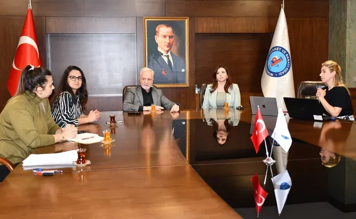 İTSO’da “Dijital ve Yeşil Beceriler Merkezi Projesi” Toplantısı yapıldı